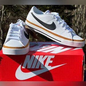 Nike Court Legacy Low NN Womens 8.5 | GS 7Y White Sustainable Casual Sneaker NEW